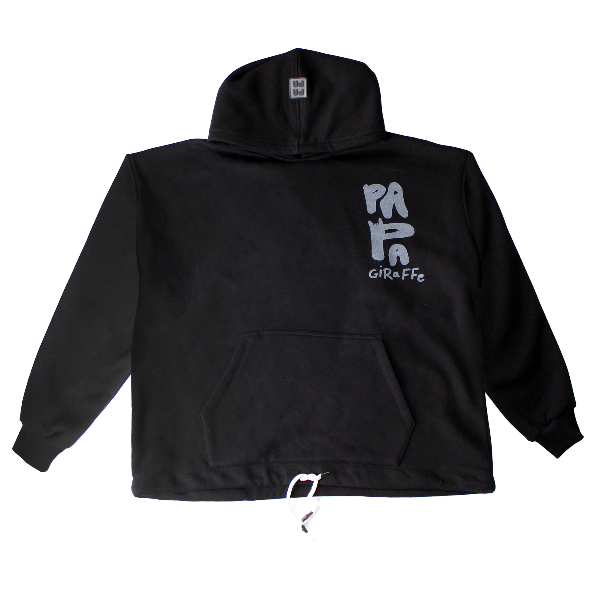 Papa Giraffe Heavyweight Hoodie image 0