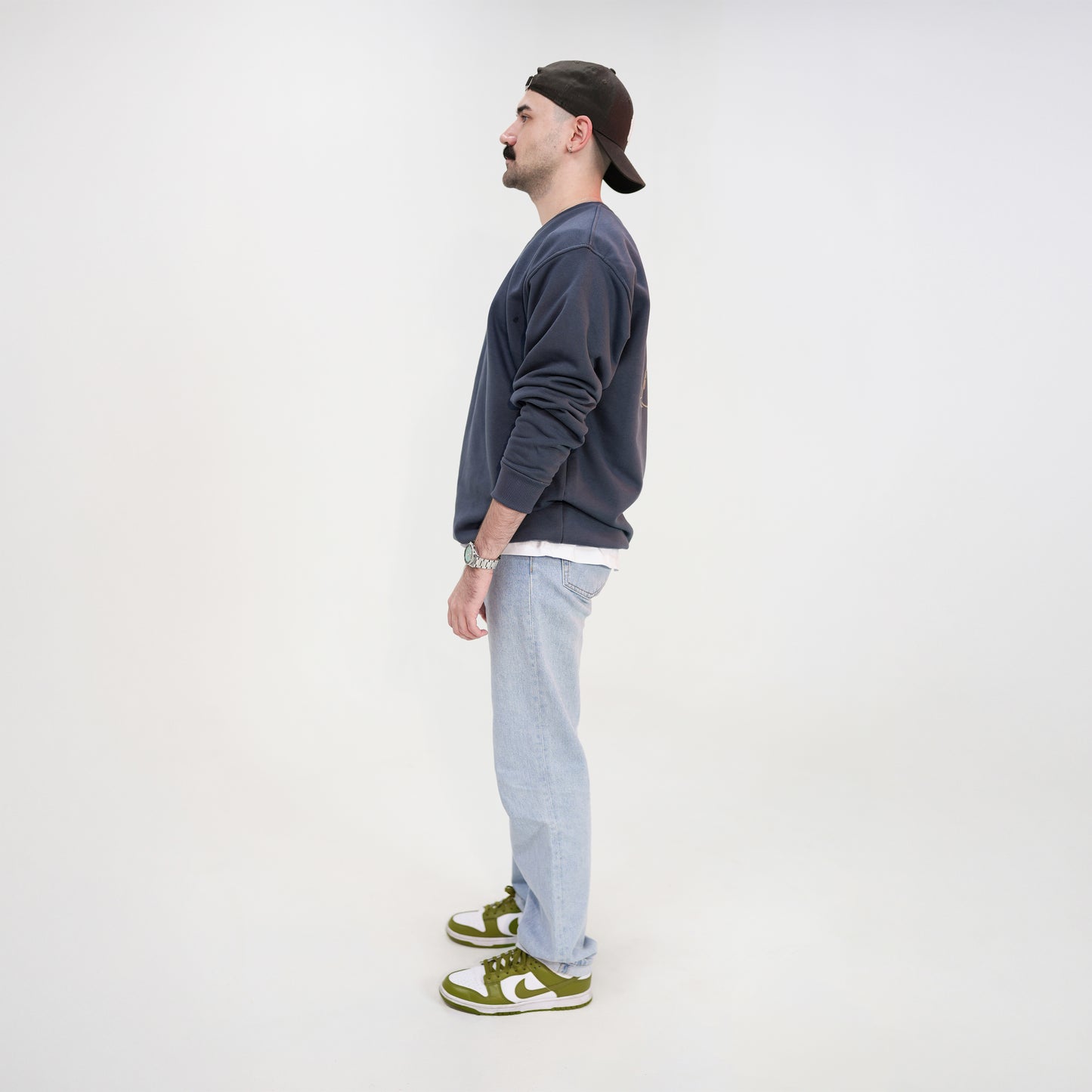 Eyes Closed Crewneck Sweater