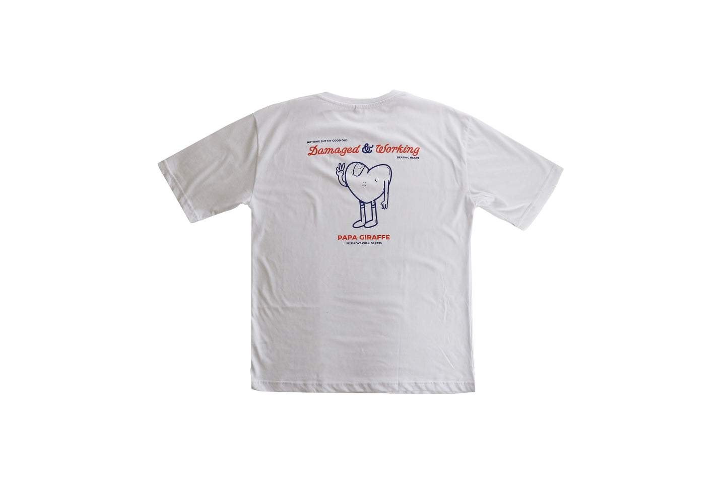 Crushed Heart Oversize Tee