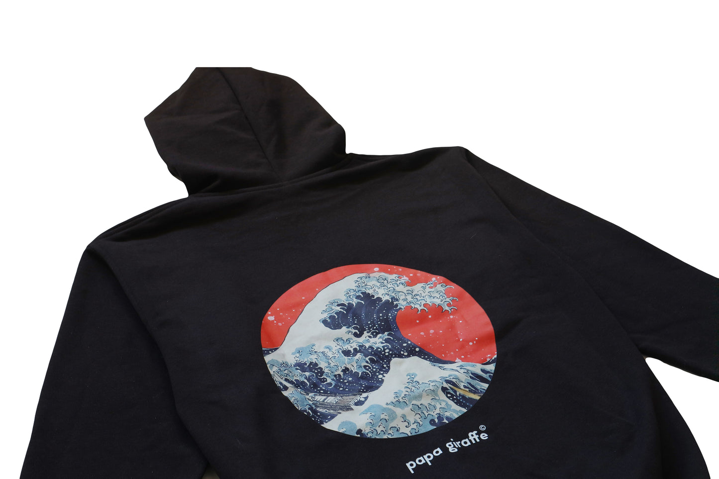 Great Wave Pull Over Hoodie