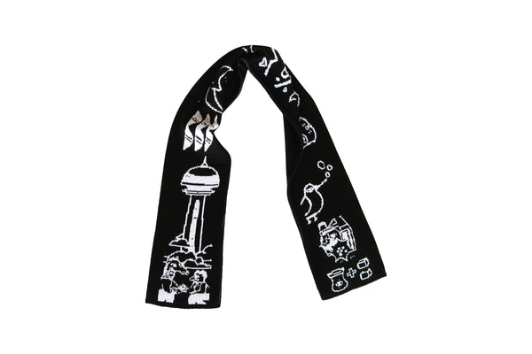Ankara Core Knitted Scarf