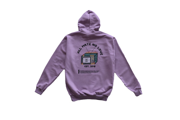 All Hate No Love Pull Over Hoodie