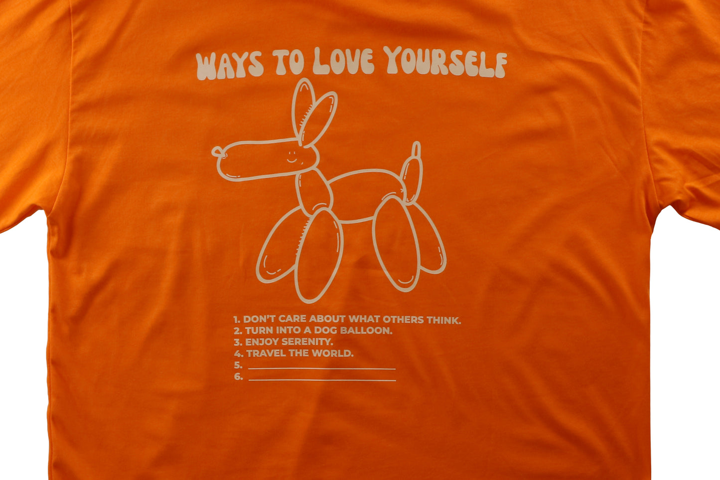 How To Self-Love Oversize Tee