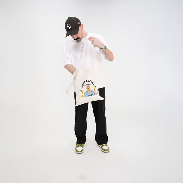 Eyes Closed Tote Bag